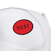 Red TUFJ Iron-On Patch