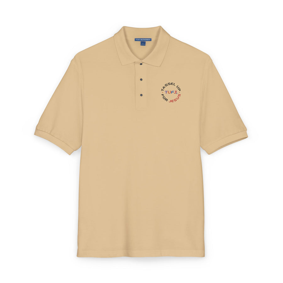 Tassel Up For Jesus Logo Unisex Polo Shirt (Embroidery)
