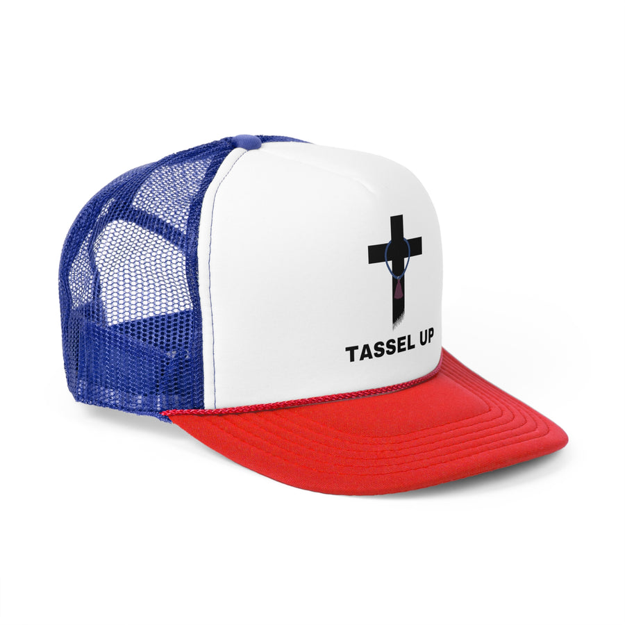 Tassel Cross Trucker Caps