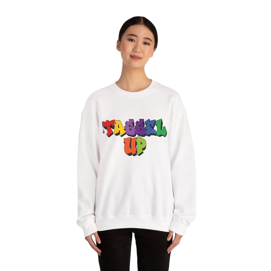 Tassel Up Graffiti Unisex Sweatshirt