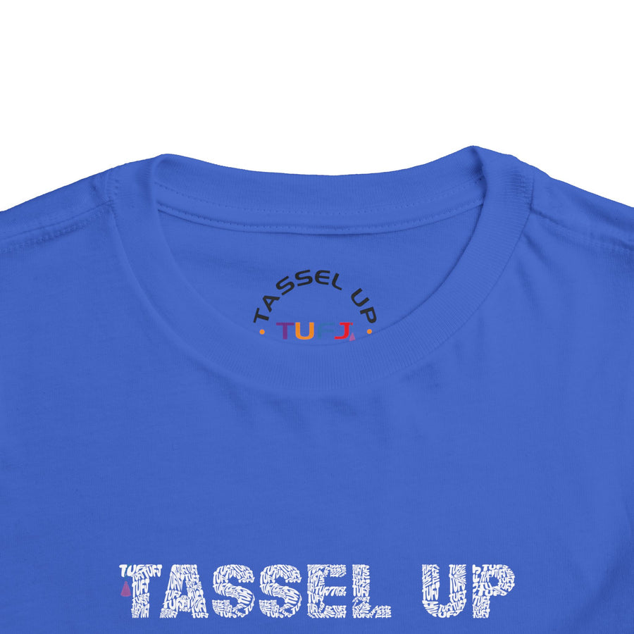 Tassel Up For Jesus Repeat Toddler Short Sleeve Tee