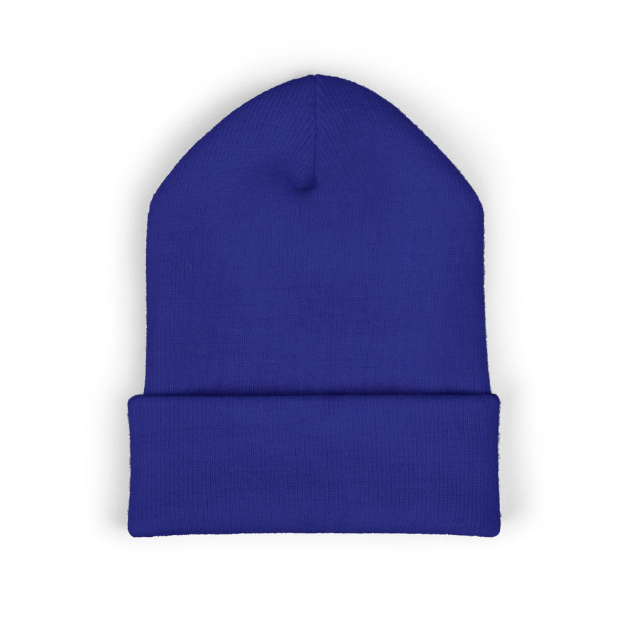 Tassel T Up Cuffed Beanie
