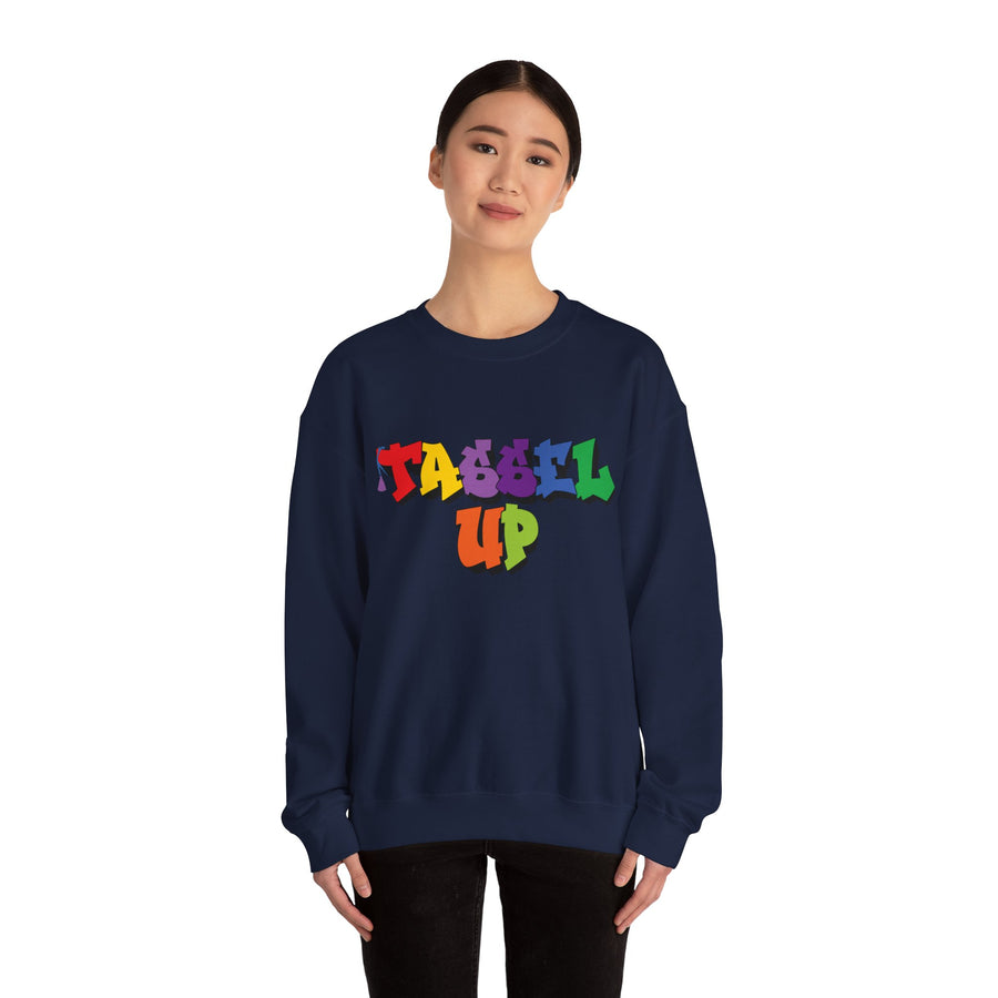 Tassel Up Graffiti Unisex Sweatshirt