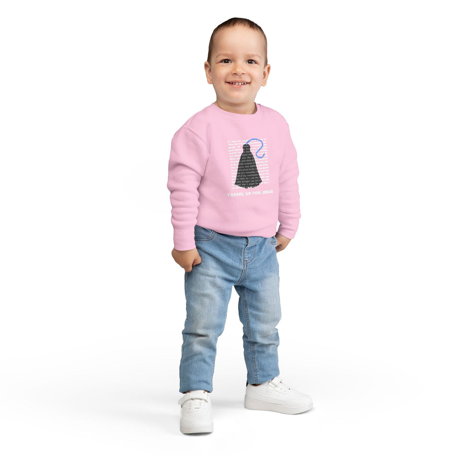 Numbers 15:37-41 Bible Verse Toddler Sweatshirt