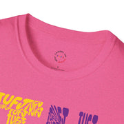 TUFJ Multi Color Repeat Unisex Softstyle T-Shirt
