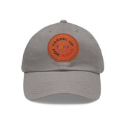 Tassel Up For Jesus Logo Dad Hat With Leather Patch