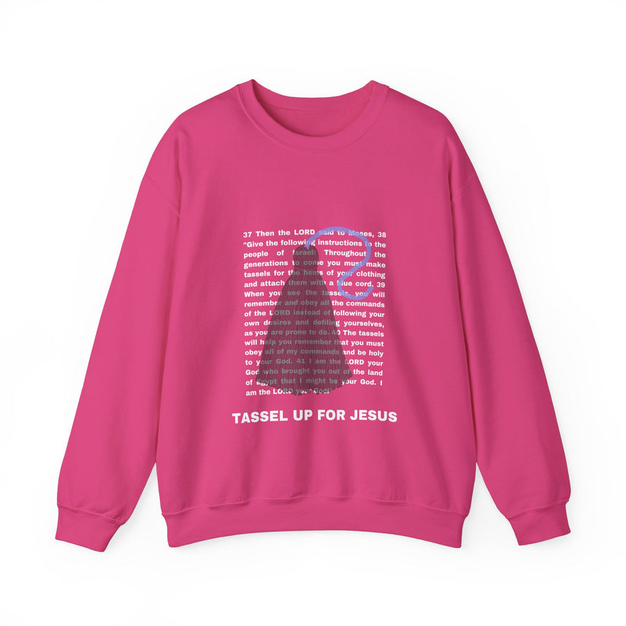 Bible Verse Unisex Sweatshirt (Numbers 15: 37-41)