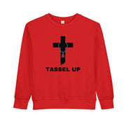 Tassel Cross Toddler Sweatshirt