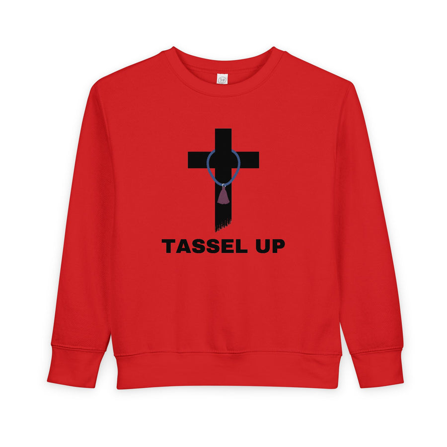 Tassel Cross Toddler Sweatshirt