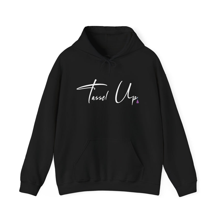 Tassel Up Cursive Unisex Hoodie