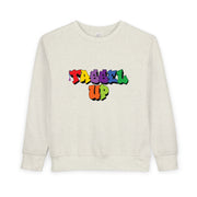 Tassel Up Graffiti Toddler Sweatshirt