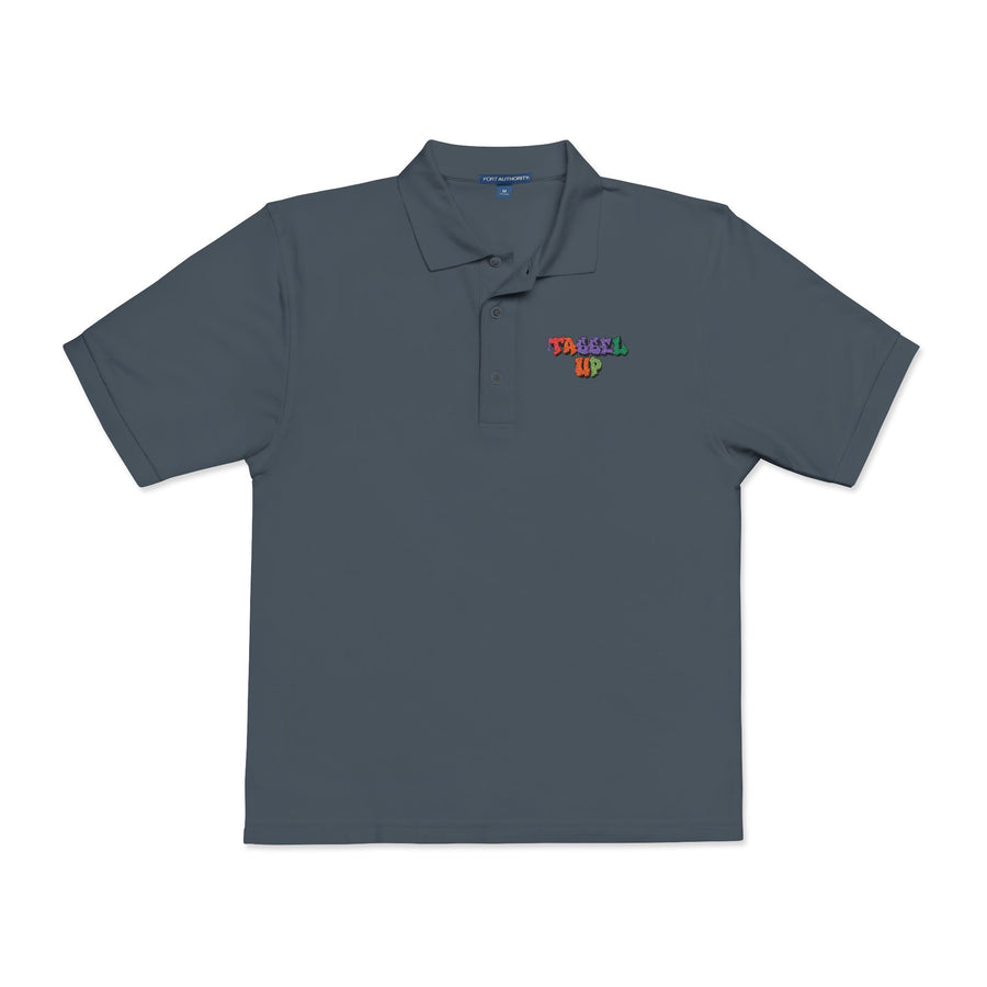 Tassel Up Graffiti Unisex Polo Shirt (Embroidery)