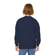 Tassel Up Cursive Youth Crewneck Sweatshirt