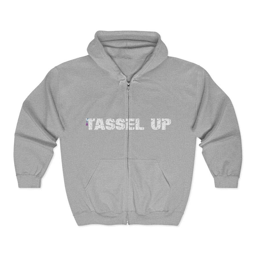 Tassel Up Repeat Unisex Heavy Blend Full Zip Hoodie