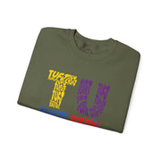 TUFJ Multicolor Repeat Unisex Sweatshirt