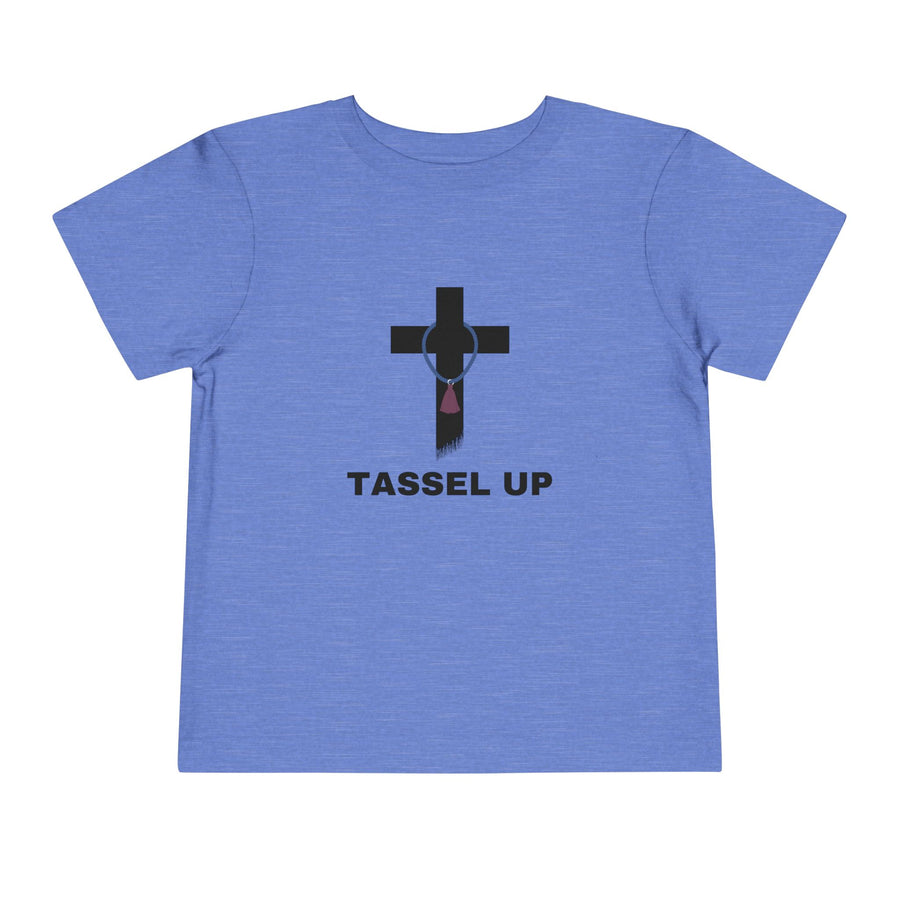 Tassel Cross Toddler Short Sleeve Tee