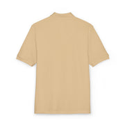 Tassel Up Cursive Unisex Polo Shirt (Embroidery)