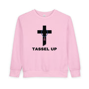 Tassel Cross Toddler Sweatshirt