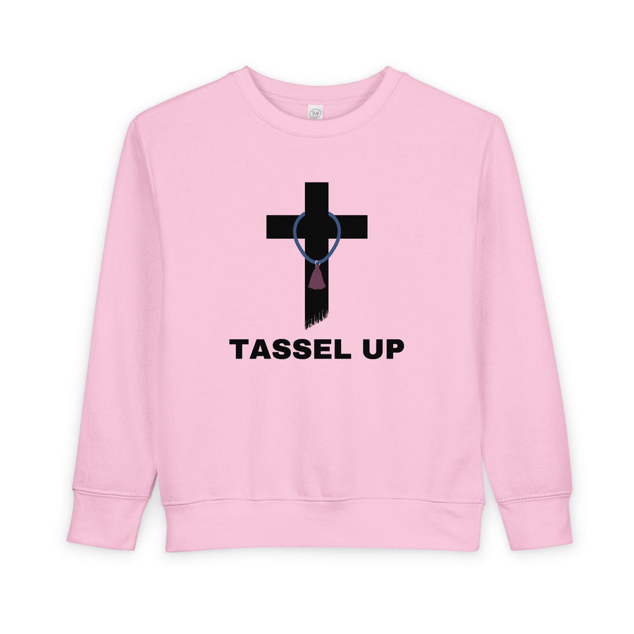 Tassel Cross Toddler Sweatshirt