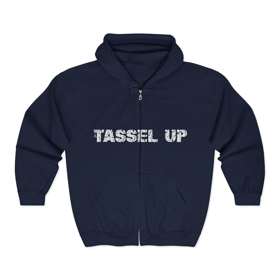 Tassel Up Repeat Unisex Heavy Blend Full Zip Hoodie