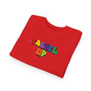 Tassel Up Graffiti Toddler Sweatshirt