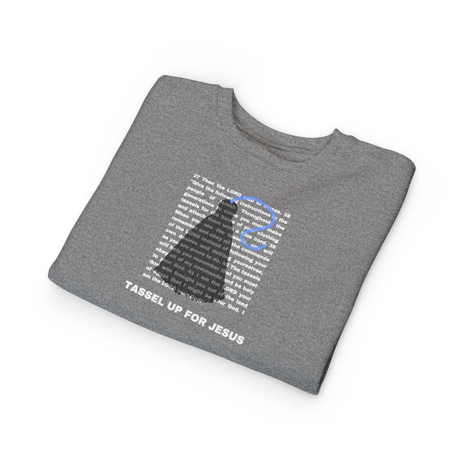 Numbers 15:37-41 Bible Verse Toddler Sweatshirt