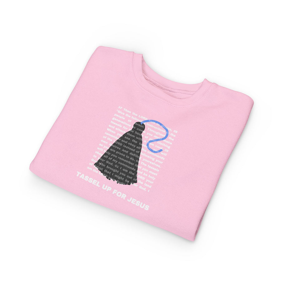 Numbers 15:37-41 Bible Verse Toddler Sweatshirt