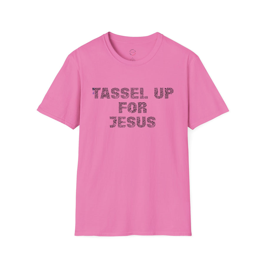 Tassel Up For Jesus Repeat Unisex Softstyle T-Shirt