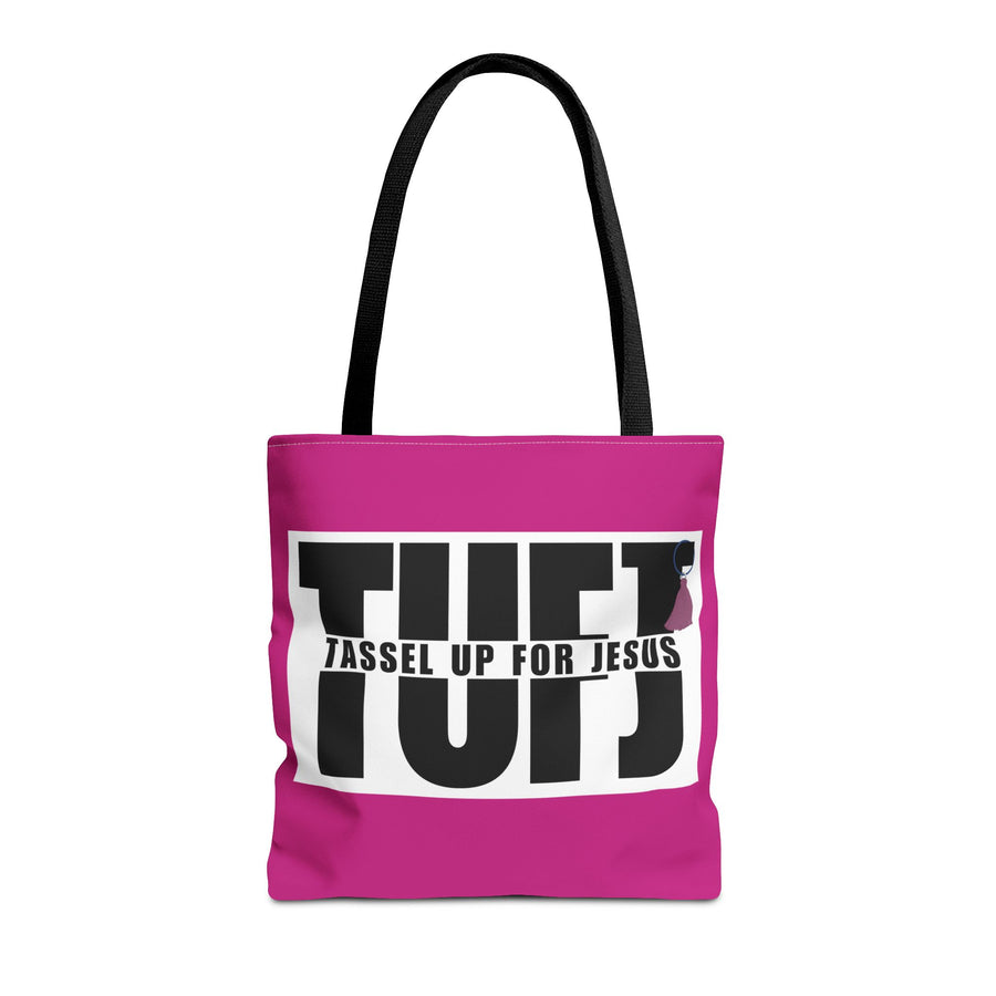 Pink TUFJ Tote Bag