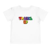 Tassel Up Graffiti Toddler Short Sleeve Tee