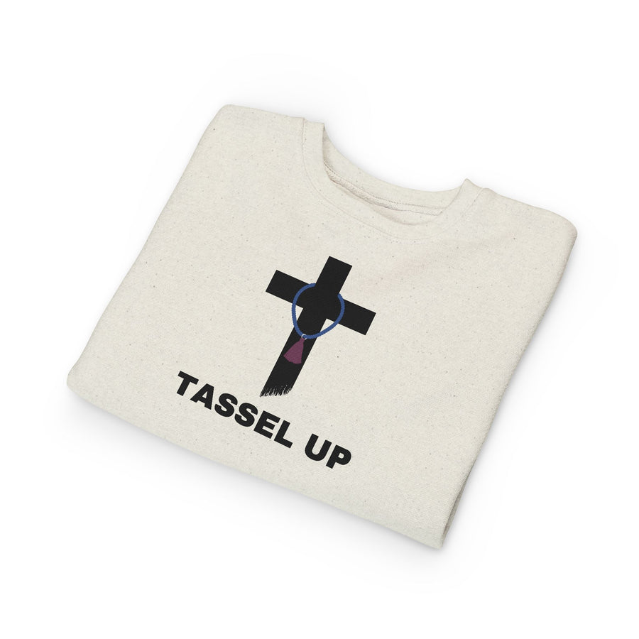 Tassel Cross Toddler Sweatshirt