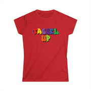 Tassel Up Graffiti Women's Cut Softstyle Tee