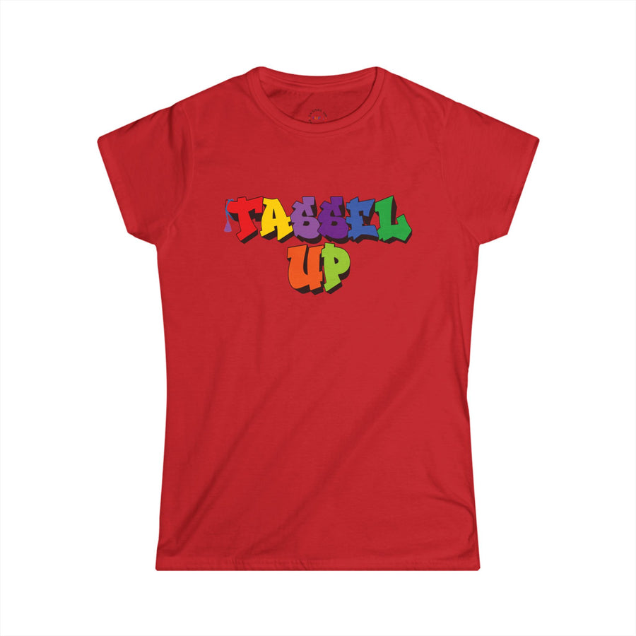 Tassel Up Graffiti Women's Cut Softstyle Tee