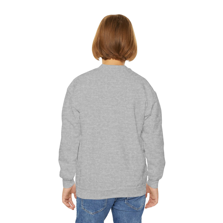 Tassel Up For Jesus Camo Youth Crewneck Sweatshirt