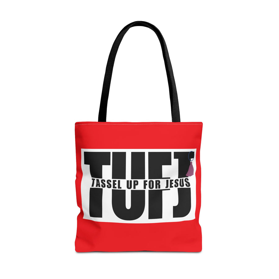 Red TUFJ Copy Tote Bag