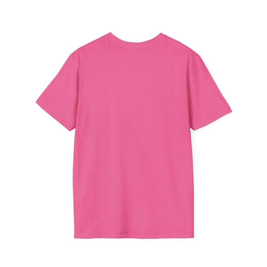 Tassel Up Pink Cursive Softstyle Unisex T-Shirt