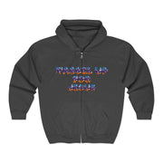 Tassel Up For Jesus Camo Unisex Heavy Blend Full Zip Hoodie