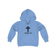 Tassel Cross Youth Heavy Blend Hooded Sweatshirt