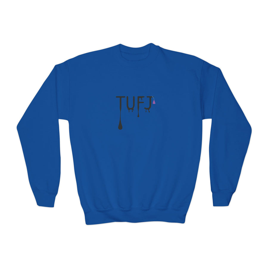 TUFJ Drip Youth Crewneck Sweatshirt