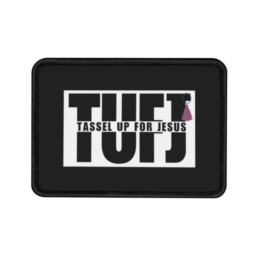 TUFJ Tassel Up For Jesus  Iron-On Patch