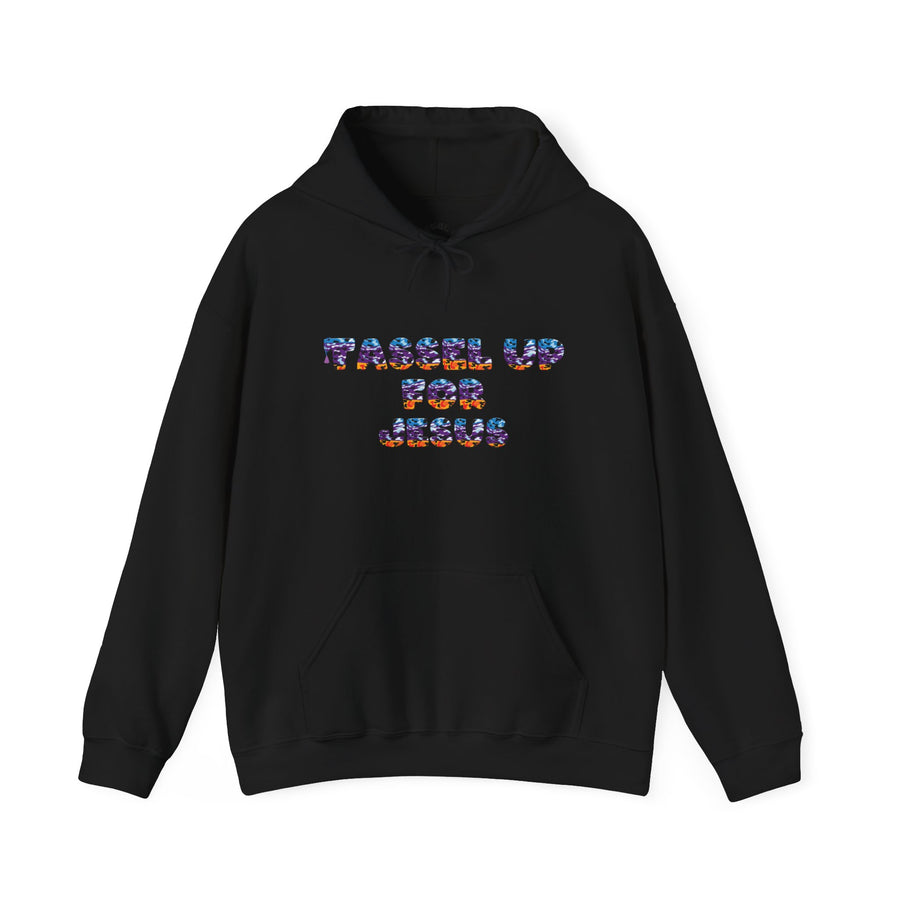 Tassel Up For Jesus Graffiti  Unisex Hoodie