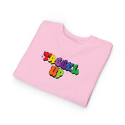 Tassel Up Graffiti Toddler Sweatshirt