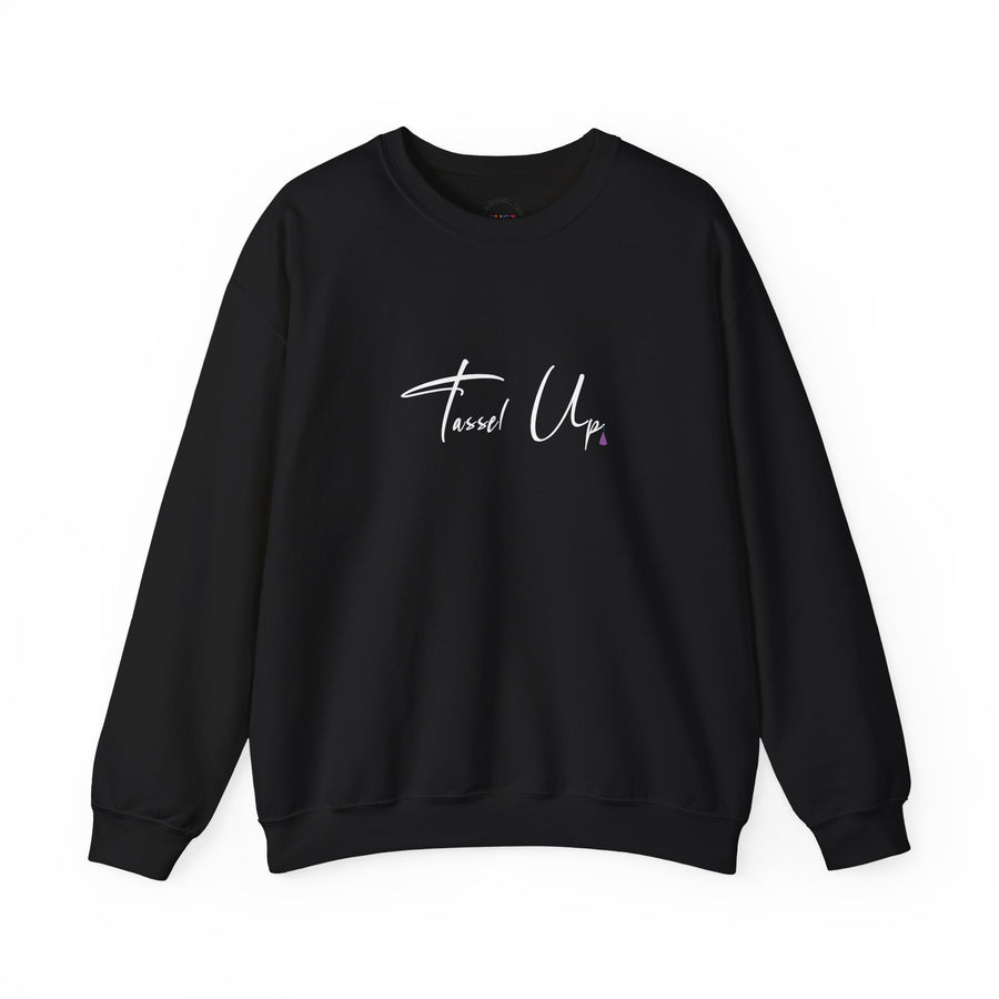 Tassel Up Cursive Unisex Sweatshirt