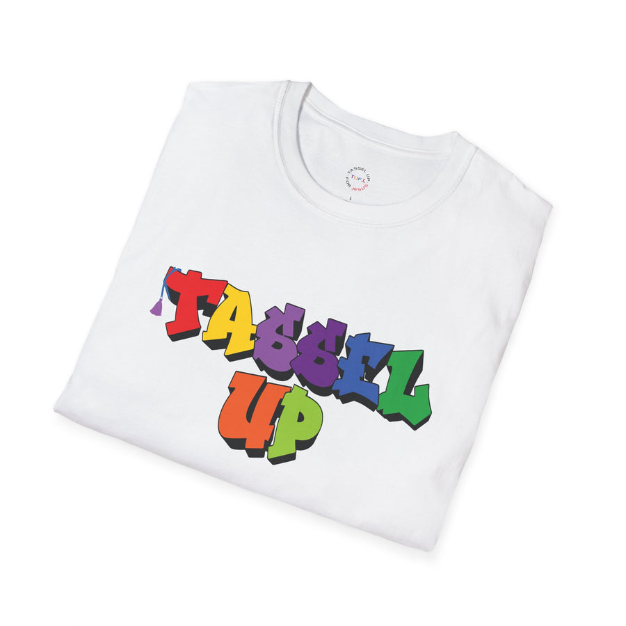 Tassel Up Graffiti Unisex Softstyle T-Shirt