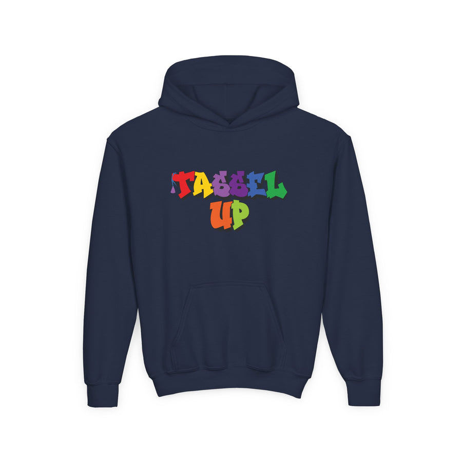 Tassel up Graffiti Youth Heavy Blend Hoodie