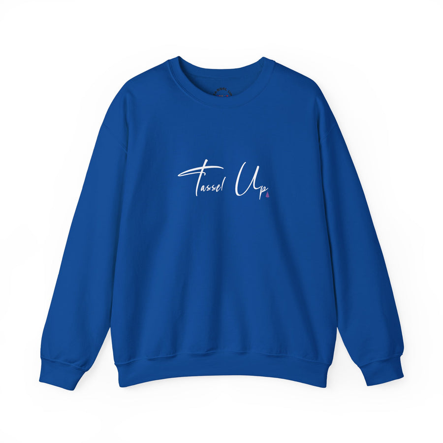 Tassel Up Cursive Unisex Sweatshirt