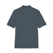 Tassel Up Cursive Unisex Polo Shirt (Embroidery)