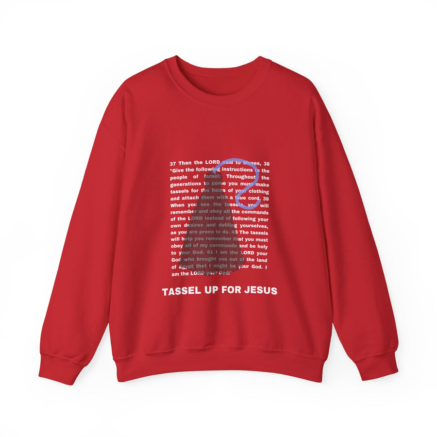 Bible Verse Unisex Sweatshirt (Numbers 15: 37-41)