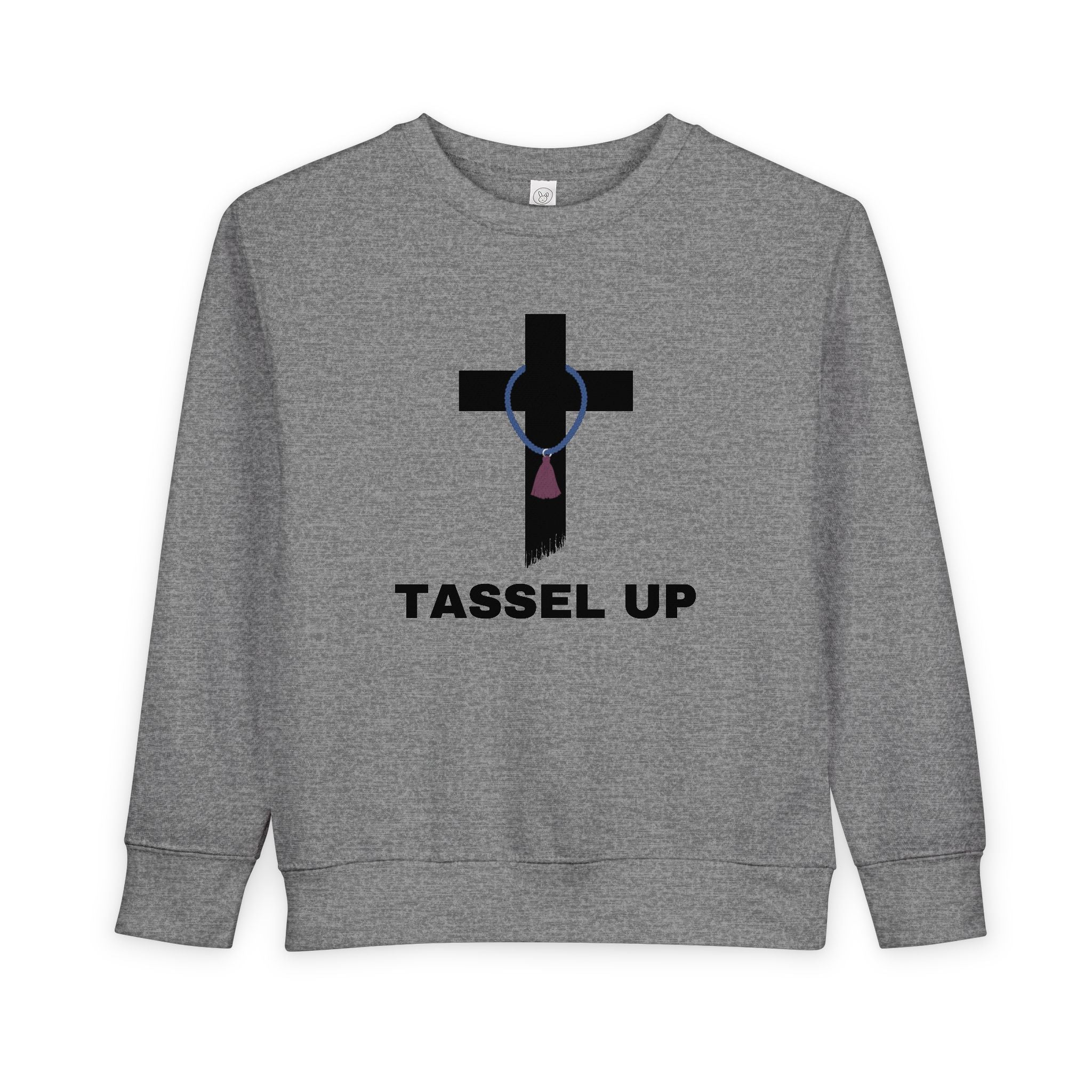 Tassel Cross Toddler Sweatshirt