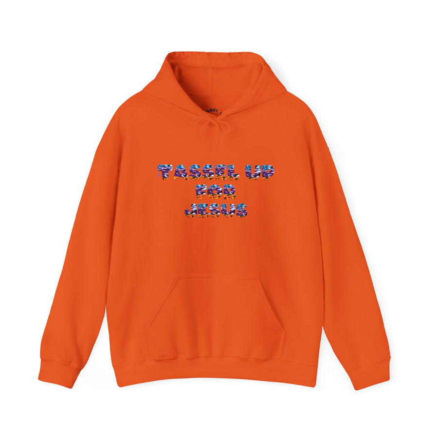 Tassel Up For Jesus Graffiti  Unisex Hoodie